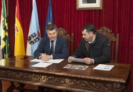 O delegado provincial da Xunta realiza unha visita institucional ao Concello de Ordes